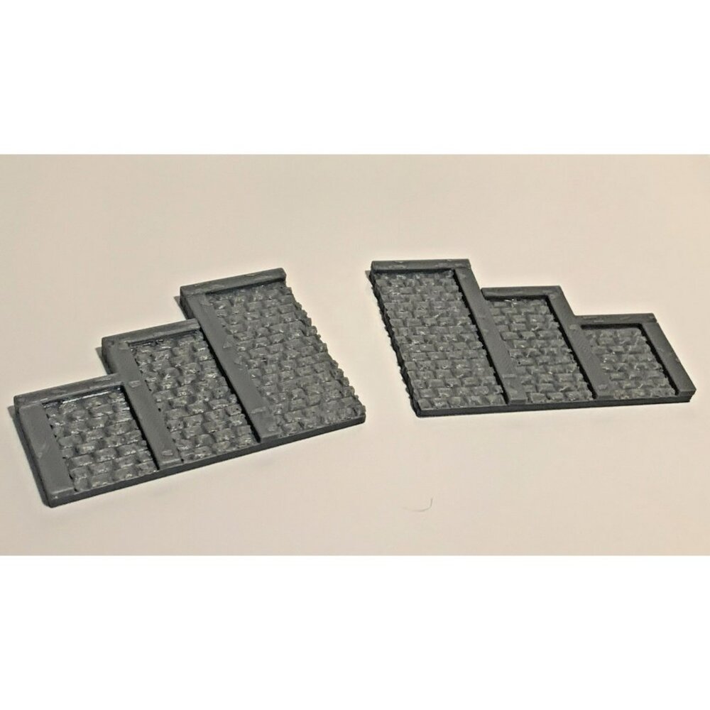 X2 N Scale Textured Wall For Stone Train Tunnel Portal - Model Railroad Scenery